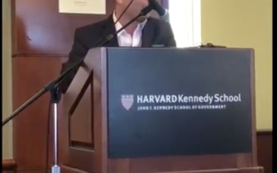 Niels Planel’s farewell to the Harvard Kennedy School MC MPA ’18